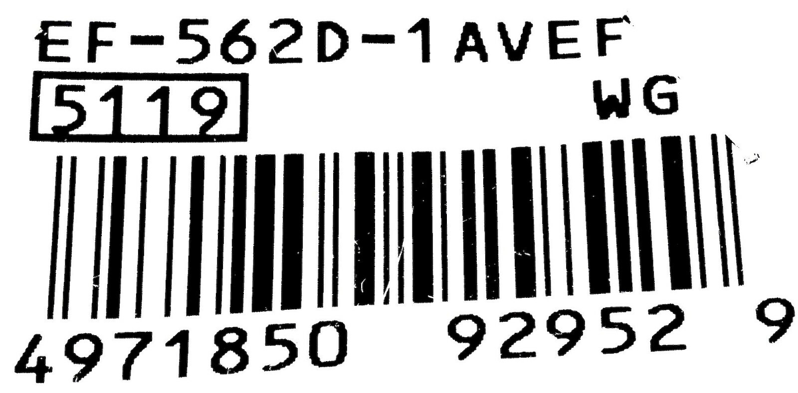 casio edifice 5119 ef 562