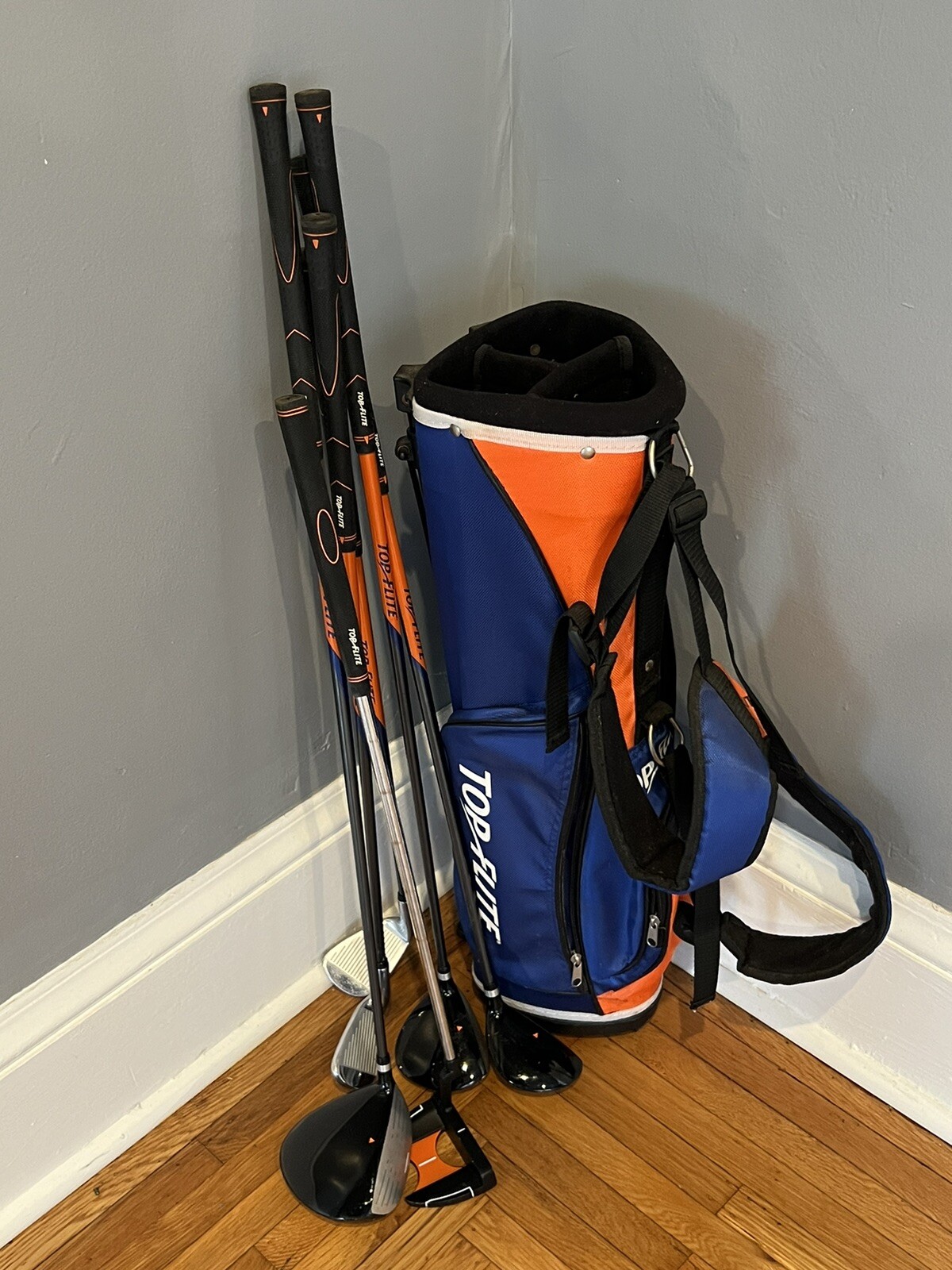 Top Flite Junior Golf Club Set w/ Bag RH 6 Pc Youth Kids eBay