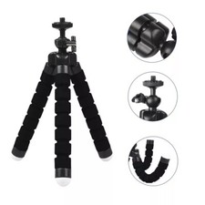 For Phone Camera-BLACK Adjustable Suitable Tripod Stand Mini Octopus Small