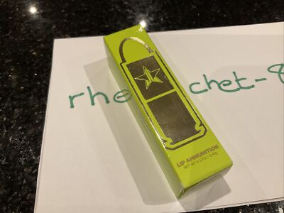 Jeffree Star Lip Ammunition Glazed BNIB Limited Edition Discontinued NEU