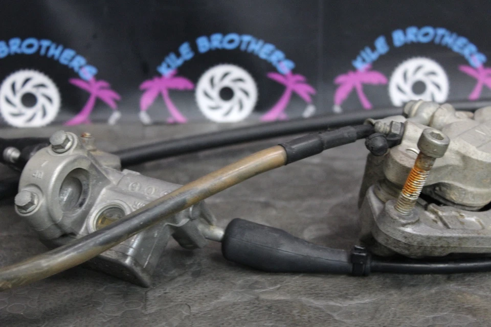 2014 kawasaki 11-14 kx450f OEM FREIO DIANTEIRO CILINDRO MESTRE PINÇA DE FREIO  - Imagem 3 de 4