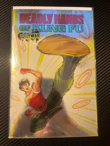 Deadly Hands Of Kung Fu #1  Gang War Su Foil Cover   (2023) NM High Grade Marvel