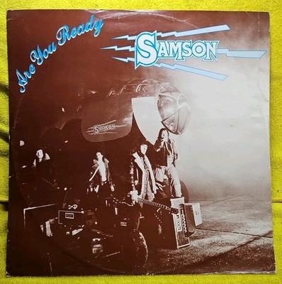 SAMSON - Are You Ready, 1984 UK 4-track 12'' vinyl single. Polydor POSPX670