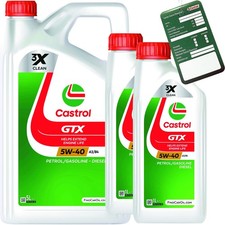 7L Castrol Motor�l 5W-40 A3/B4 GTX VW 50200 50500 MB 229.3 BMW Longlife-01