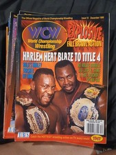 WCW Magazine December 1995 Issue 10 Harlem Heat, Booker T Stevie Ray Great Shape