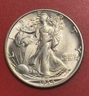 1934 P Walking Liberty Silver Half Dollar, Gem Uncirculated.