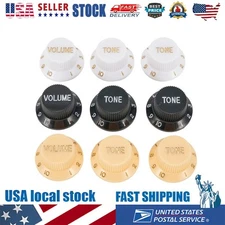 3PCS Guitars ST Knob 1 Volume 2 Tone Control Knobs For Guitar Accessories