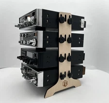 CB Ham Dual Mobile Desktop Radio Stand Set, Holds 4 radios equal