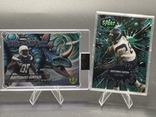 Antonio Gates 2025 Wild Card Lot Dino-Might 6/7 + Splat 3/8 NFL TE HOF SP SSP