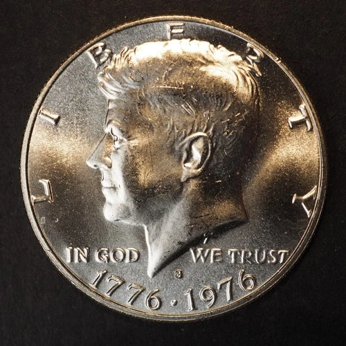 1976 S  UNC KENNEDY  SILVER  HALF DOLLAR **FREE SHIPPING**C1295