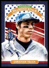 2020 Donruss Independence Day Christian Yelich Dk #5
