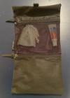 Virgin Atlantic First Class Herschel Leather Amenity Kit Black & Purple - New — photo 2