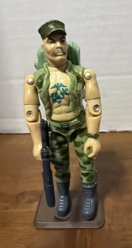 VINTAGE GI JOE ARAH GUNG-HO 1983 COMPLETE With Original Accessories. Nice -2