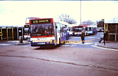 Original Busfolie 16454 - Travel W.M. VOLVO B6/PLAXTON 118 M118XSR Bilston 5.4.04