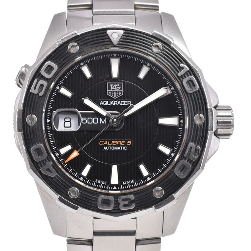with paper TAG HEUER Aqua racer 500M WAJ2110.BA0870 Automatic Men's P#146364