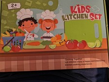Kids Kitchen teaching kit Set 29 pc 2 ages cooking together