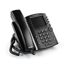 Polycom VVX 411 Corded Desktop Phone IP VOIP POE Telephone 2200-48450-025M