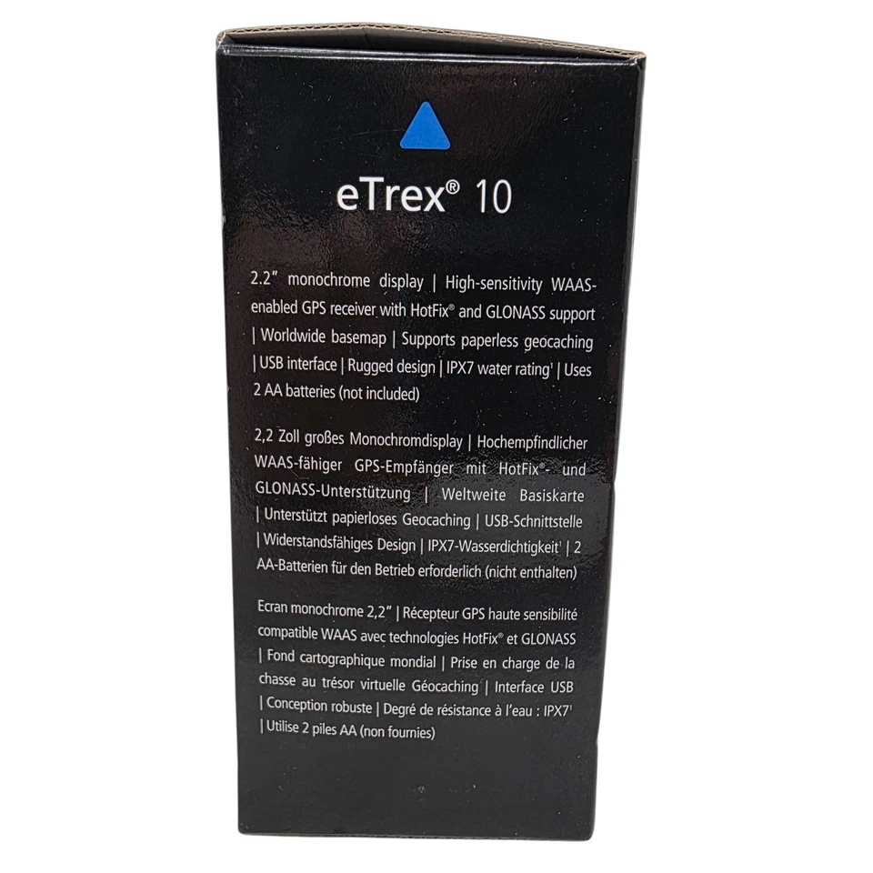 Garmin eTrex 10 GPS Handheld Mini Yellow/Black USB 2.2" LCD Screen Navigator - Image 4 of 4