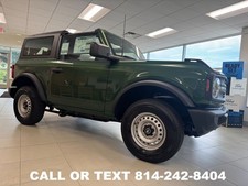 2025 Ford Bronco Call or Text Scott Long @ 814-242-8404