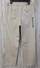 Vintage LL Bean Classic Fit Pant Womans 10M Tall Khaki Tan Comfort Waist NWT