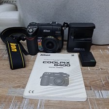 Nikon Coolpix 8400 8,0 megapixel fotocamera digitale, batteria, caricabatterie, CF, manuale utente