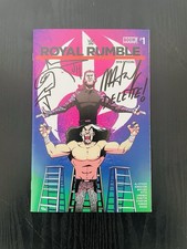 The Hardy Boyz Autographed Royal Rumble Comic Book Jeff Matt Hardy WWE/ JSA 