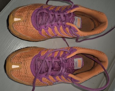 Nike Air Torch 4 Mesh Sneakers Orange Purple Men's Athletic Running Shoes