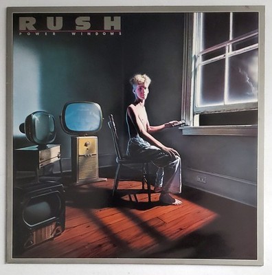 Rush - Power Windows (UK Vinyl LP 1st Pressing) Excellent