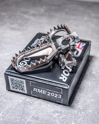 Raptor Titan Edge Fußrasten MX passt an Husqvarna FFC FS TC ab23 FE TE TX ab24