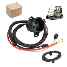 Club Car Precedent Charger Receptacle with Socket Trim-Club Car Precedent