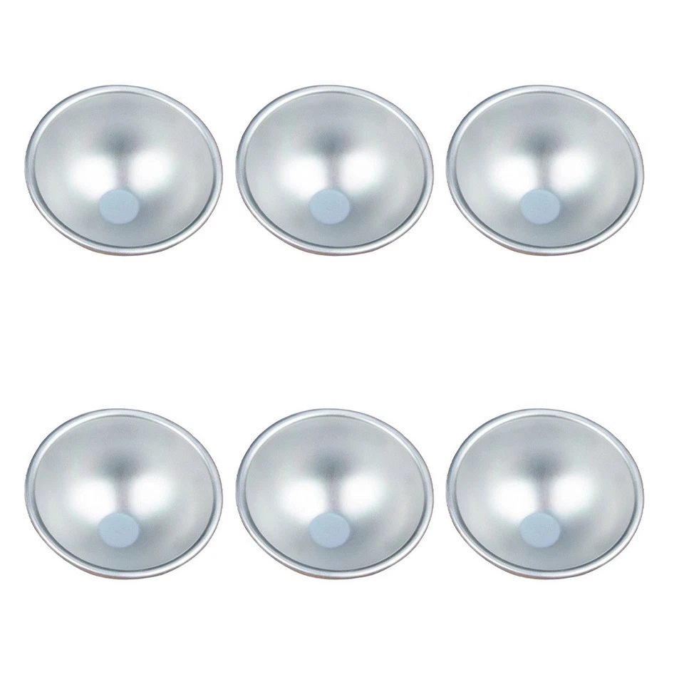 6 per torta in lega di alluminio, stampo antiaderente per muffin e cupcake - Immagine 4 di 4