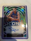 TAYSHAUN PRINCE 2023-24 Spectra Marble Prizm Icons Auto /5 SSP RARE! Pistons