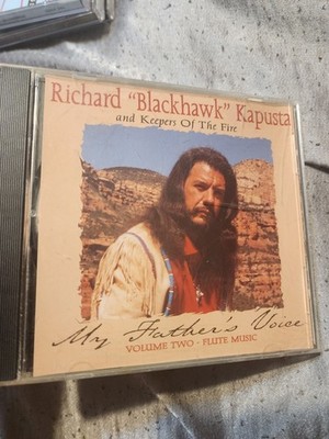 Richard Blackhawk Kapusta My Father's Voice Vol 2 Flute 1997 Laughing Cat Signed