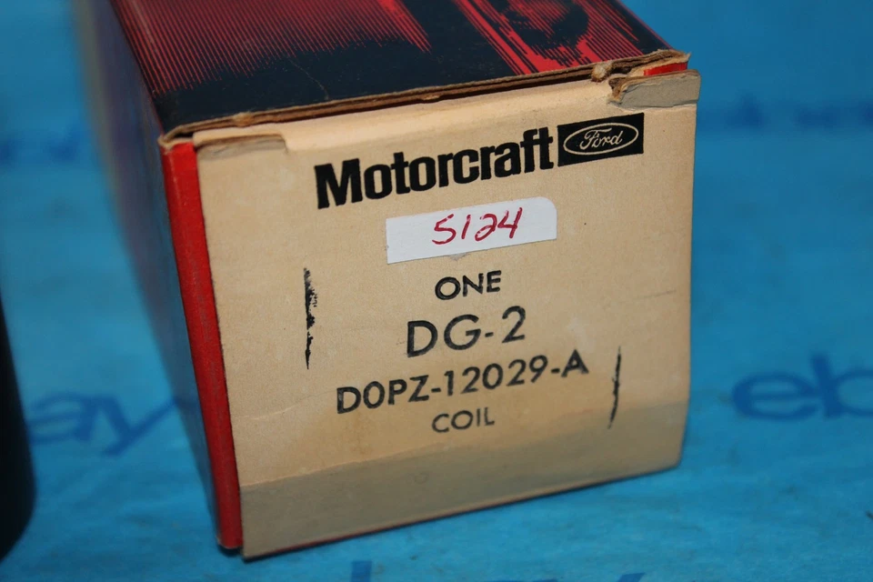 Катушка зажигания NOS Motorcraft Ford DG-2 6 В DOPZ-12029-A D3PF-AA - Изображение 2 из 4