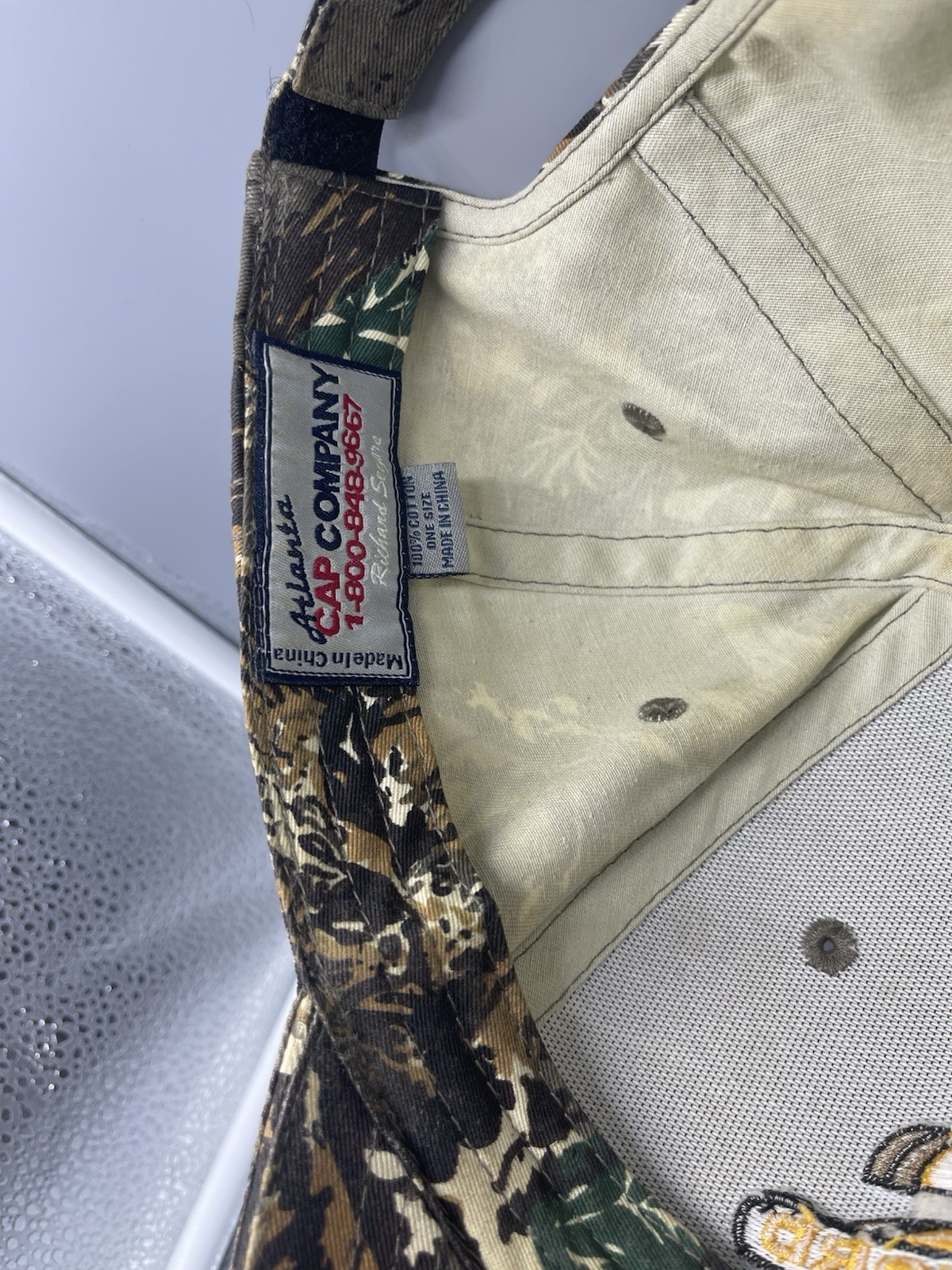 Stanford Camo Strapback Back Adjustable Hat Baseb… - image 6