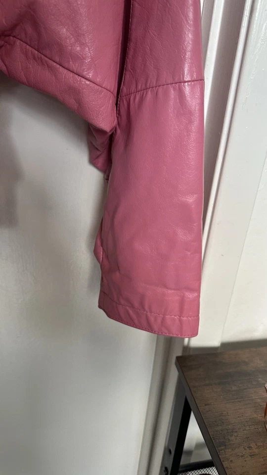 Chaqueta de cuero Wilson para mujer Foto 4 de 4