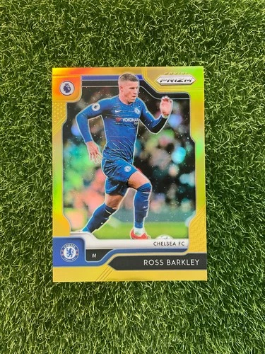 2019-20 Panini Prizm EPL ROSS BARKLEY GOLD #9/10 Chelsea