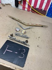 1963 64 65 66 1967 1968 Cadillac Deville Fleetwood Emblem Scrip V Hood Decal Lot