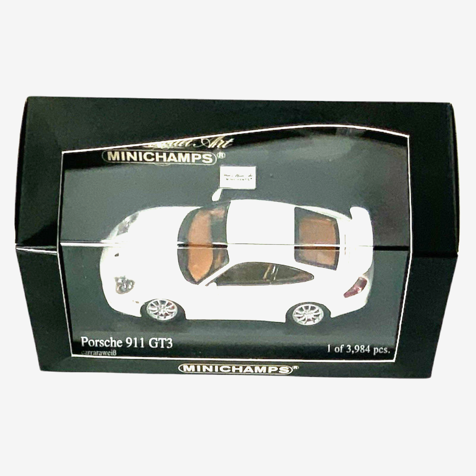 Porsche 911 GT3 speed yellow 1999 Minichamps 1/43 - Collection