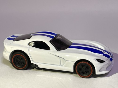 #ad #ad Custom Made 🔥 Hot Wheels 🔥white amp; Blue Viper 2016 REDLINE $37.15