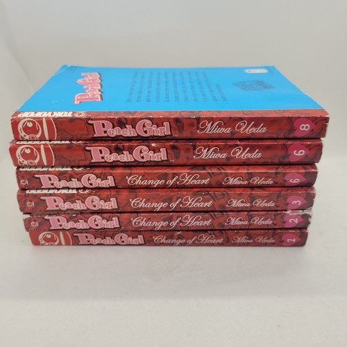 PEACH GIRL Change of Heart Vol. 1 2 3 6 8 English Manga Mix Lot Miwa TOKYOPOP - Picture 18 of 18