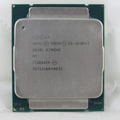 INTEL XEON E5-1630 V3 QUAD-CORE 3.70GHZ SERVER PROCESSOR SOCKET 2011 SR20L - 第 1/1 張圖片