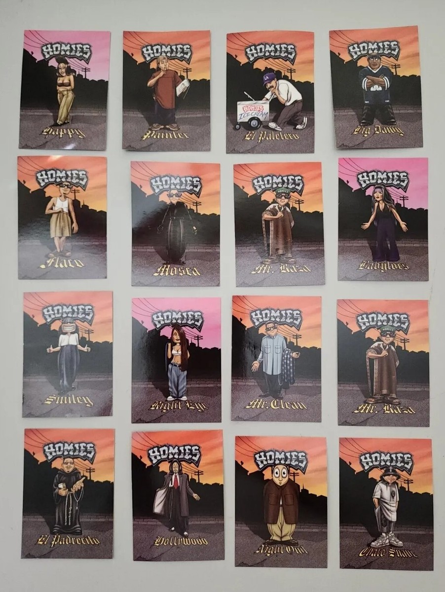 Homies Series Lot of 16 Trading Cards 236A14 | eBay