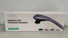 MEGAWISE Massager Handheld Deep Tissue Neck Back Massager for Shoulders