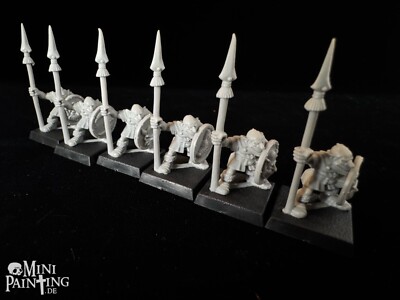 Orcs Goblins 6x Speerträger Goblin Warriors Warhammer Fantasy 1993 Talisman OOP