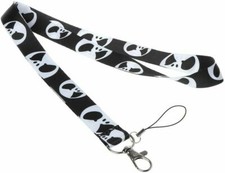 Jack Skellington The Nightmare Before Christmas Lanyard with Clip NEW
