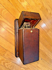 Buzz Coil Wall Mounted Wood Box Hit Miss Gas Engine Boat Marine Farm Old Antique
