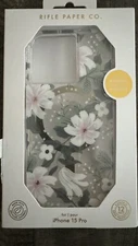 Rifle Paper Co iPhone 15 Pro case 6.1" MagSafe AntiScratch Shockproof Floral