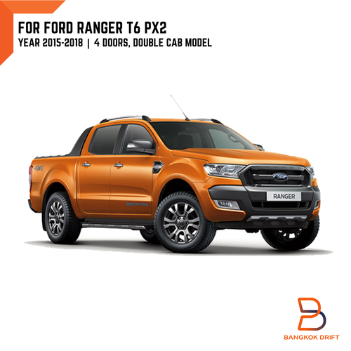 GRAY GREY WILDTRAK FENDER FLARES ARCHES FIT FORD RANGER T6 2015-2018 RUBBER SEAL - Picture 7 of 7