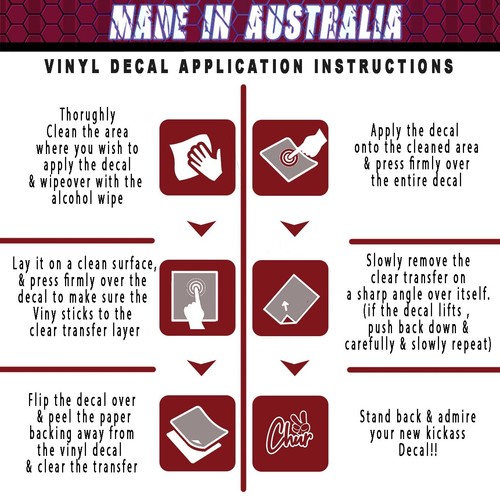Tasmania Sticker Australia - decal Bumper Laptop Sticker tassy - Picture 4 of 4